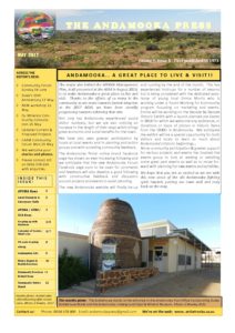 Andamooka Press Vol 7 Issue 5 May 2017