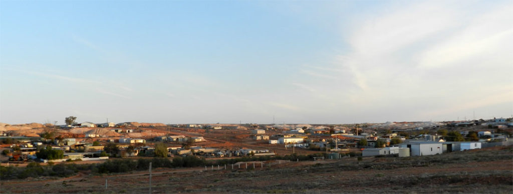 Andamooka basking in the late afternoon sun