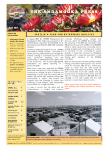 Andamooka Press Vol 7 Issue 7 July 2017